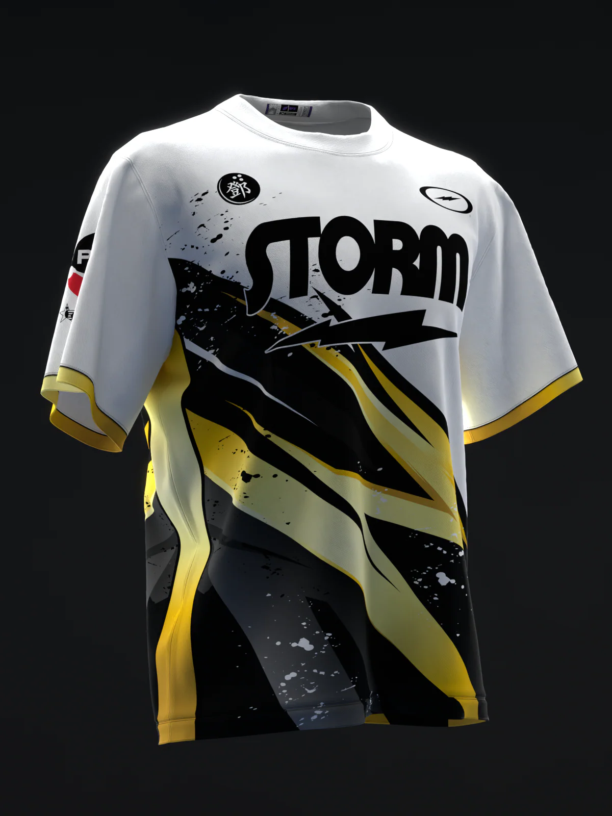 Darren Tang 2023 - Lightning White - Bowling Jersey - Image 3