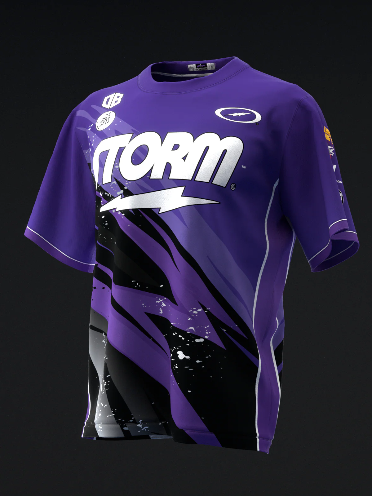 Darren Tang 2024 - Lightning Midnight - Bowling Jersey