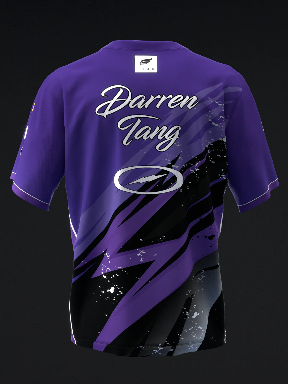Darren Tang 2024 - Lightning Midnight - Bowling Jersey - Image 5