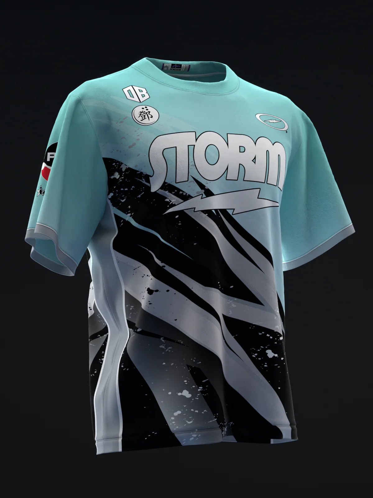 Darren Tang 2024 - Lightning Tiffany - Bowling Jersey - Image 3