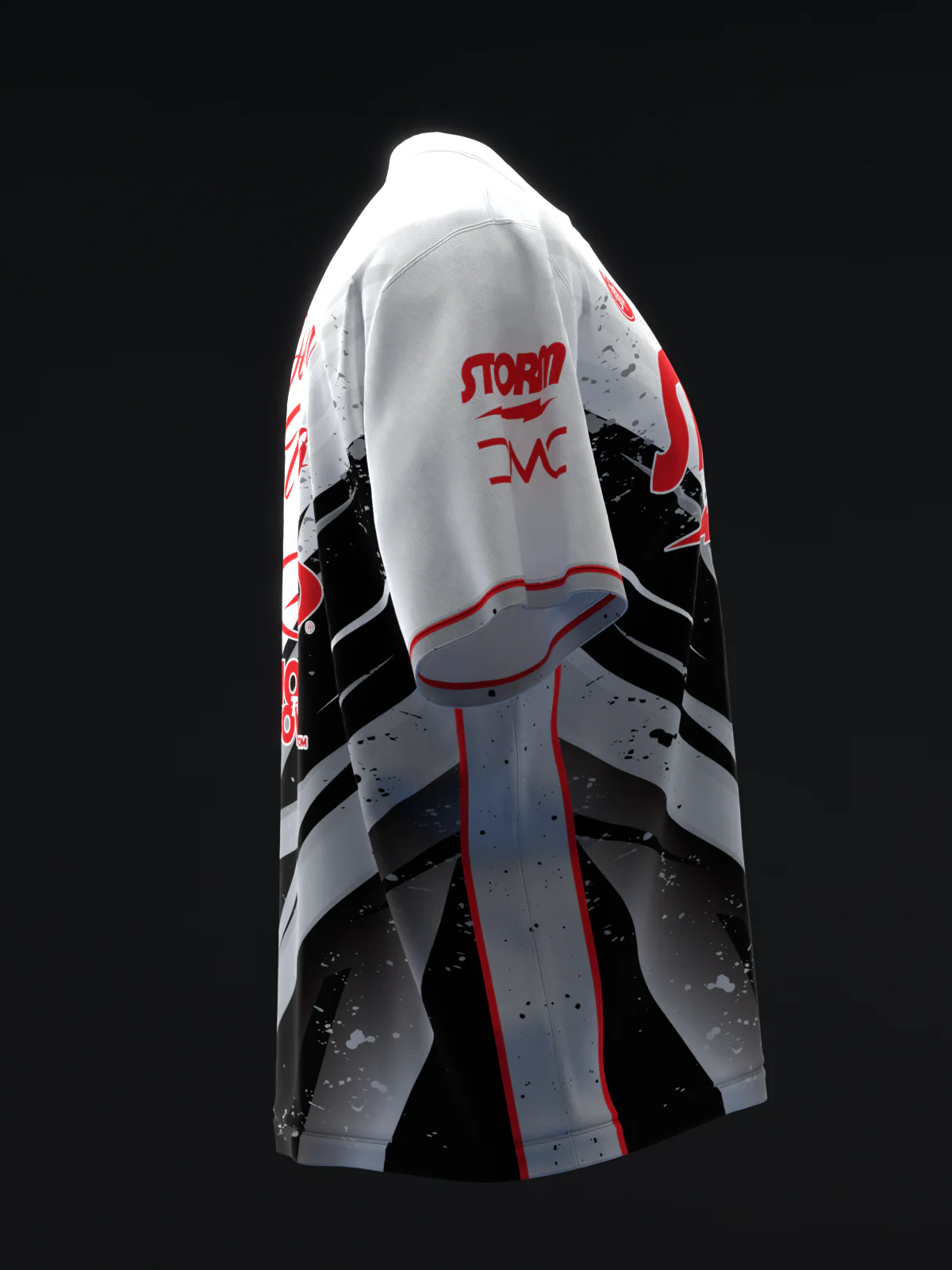Darren Tang 2024 - Lightning White Cement - Bowling Jersey - Image 4