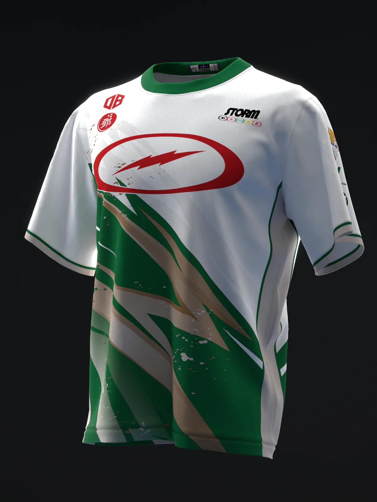 Darren Tang 2025 - Lightning Pine Green - Bowling Jersey