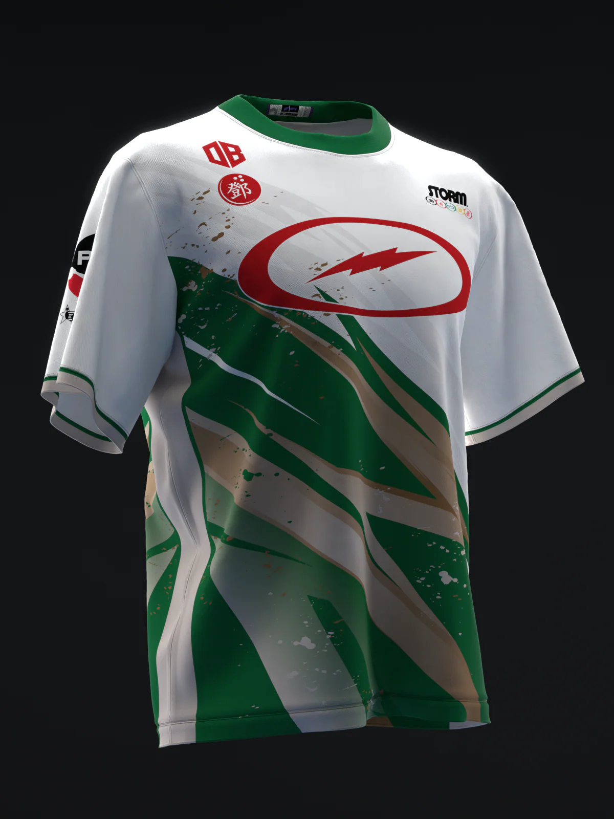Darren Tang 2025 - Lightning Pine Green - Bowling Jersey - Image 3