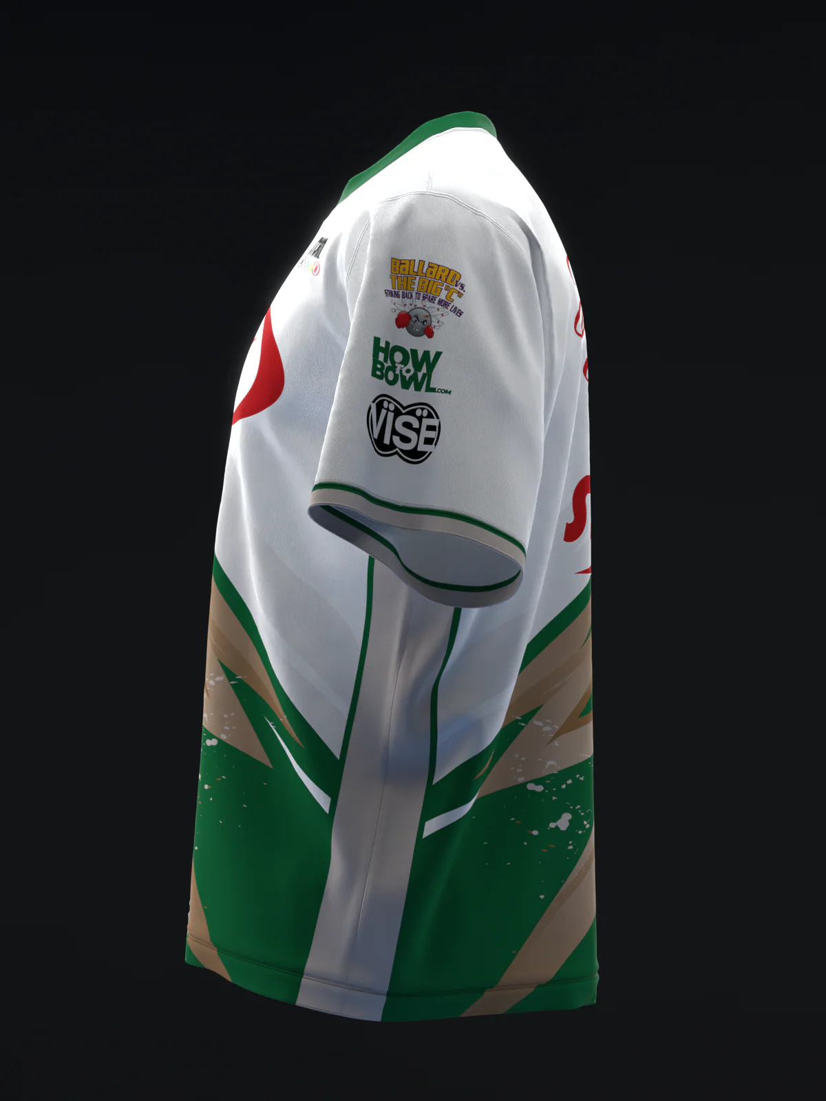 Darren Tang 2025 - Lightning Pine Green - Bowling Jersey - Image 5