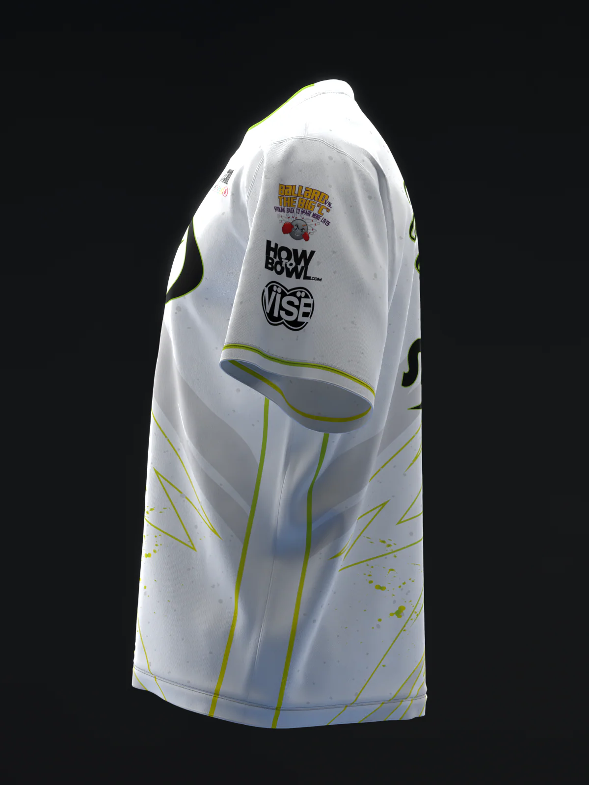 Darren Tang 2025 - Lightning Lemon Lime - Bowling Jersey - Image 6