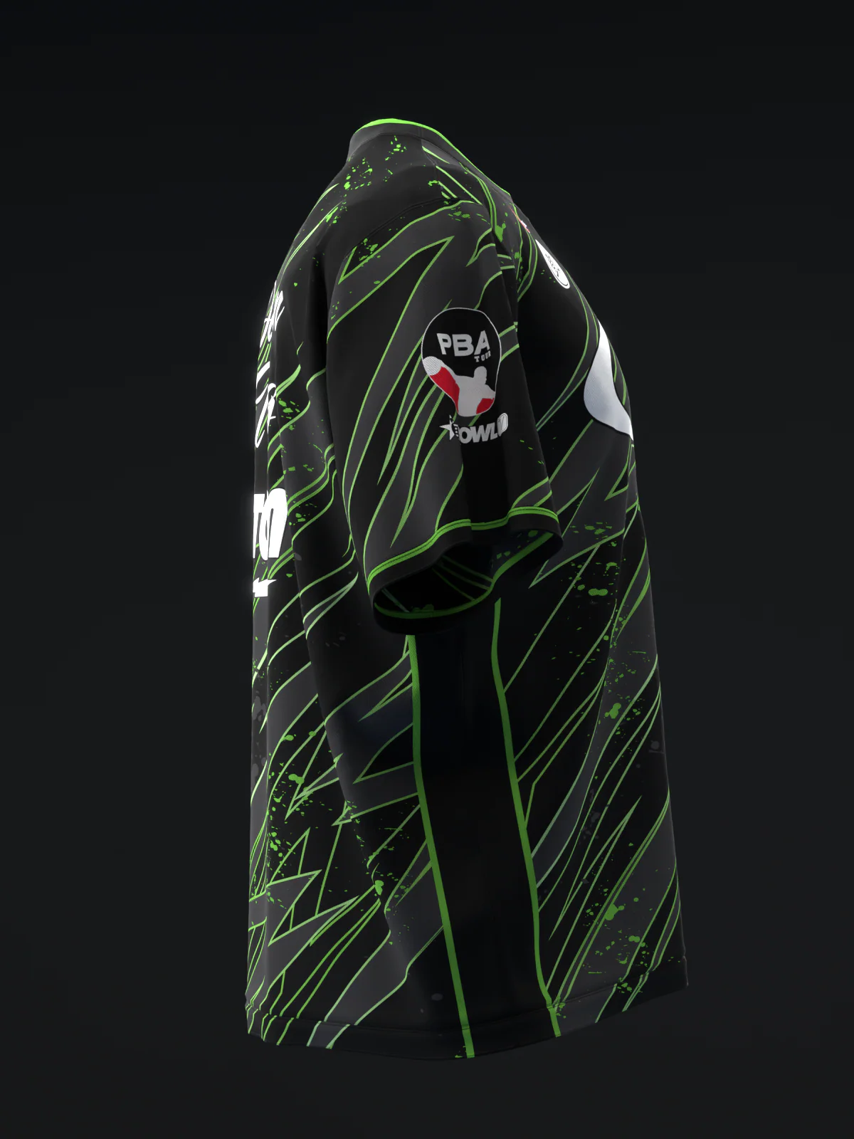 Darren Tang 2026 - Black Volt - Bowling Jersey - Image 4