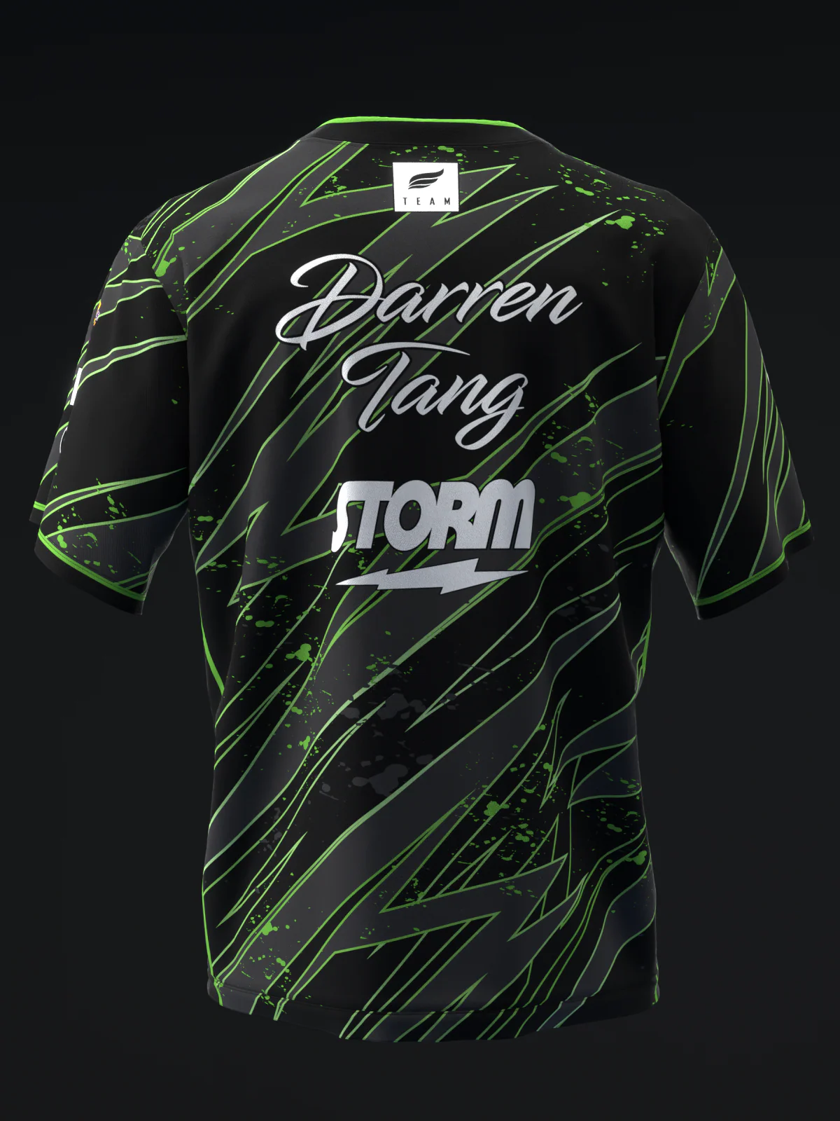 Darren Tang 2026 - Black Volt - Bowling Jersey - Image 5