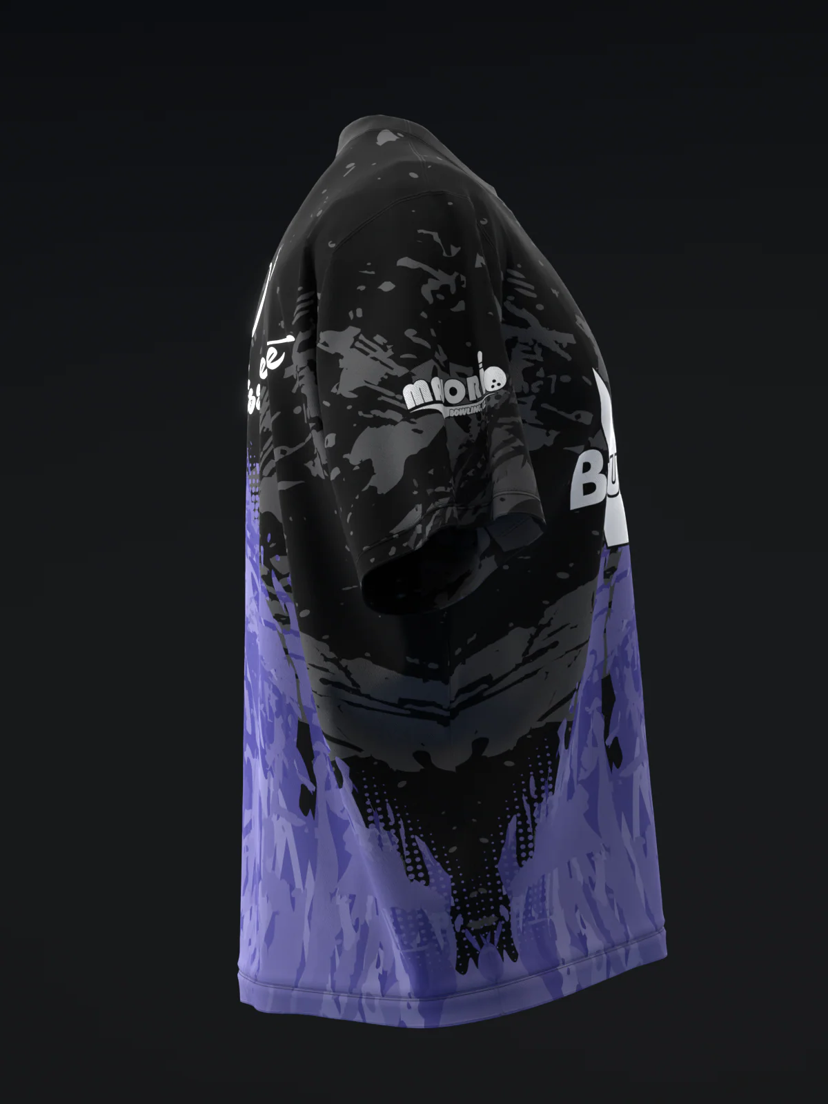 Dennis Bissonnette 2025 - Side Grunge BP - Bowling Jersey - Image 4