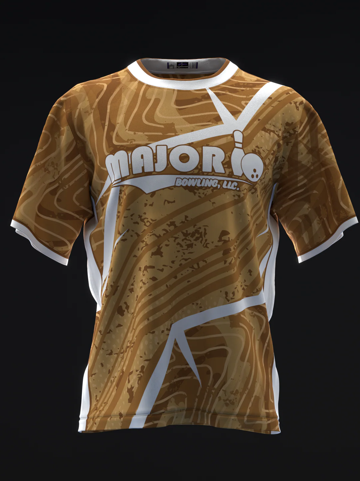 Dennis Bissonnette 2026 - Golden Harvest - Bowling Jersey - Image 2
