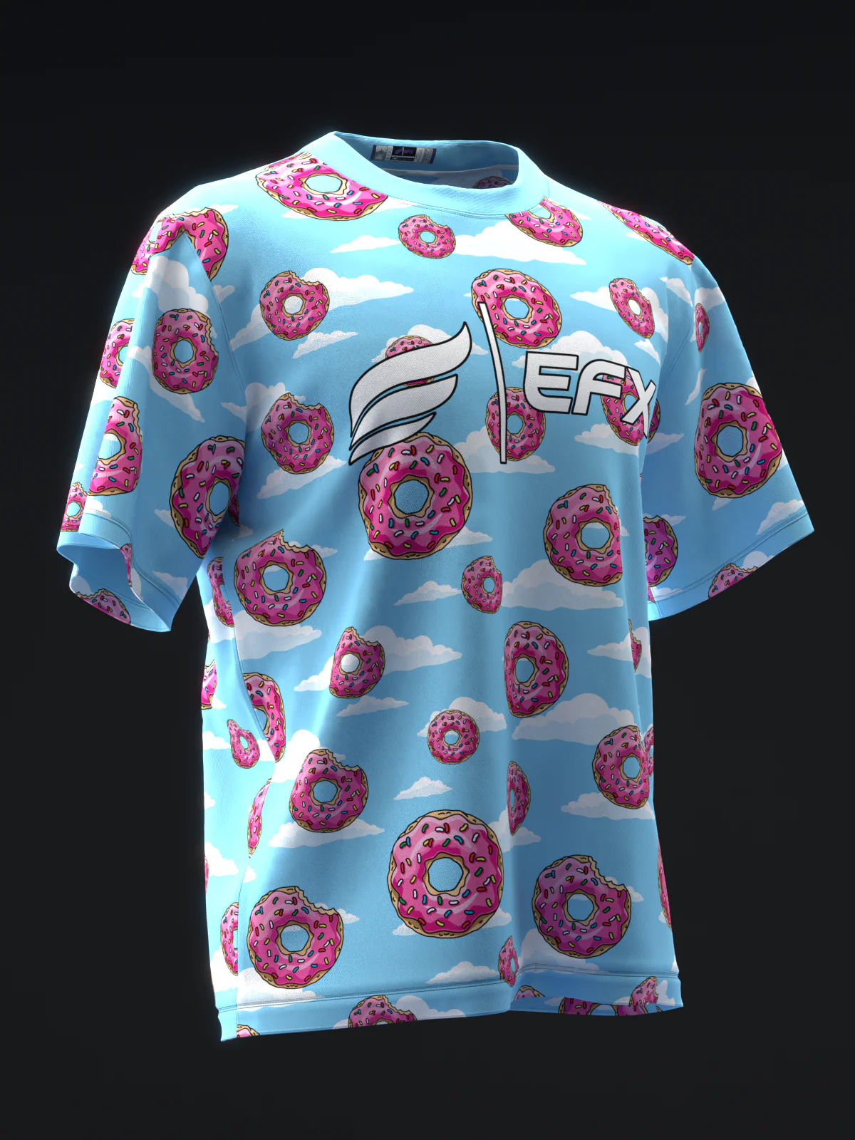 Donuts 2.0 - Black - Bowling Jersey - Image 3