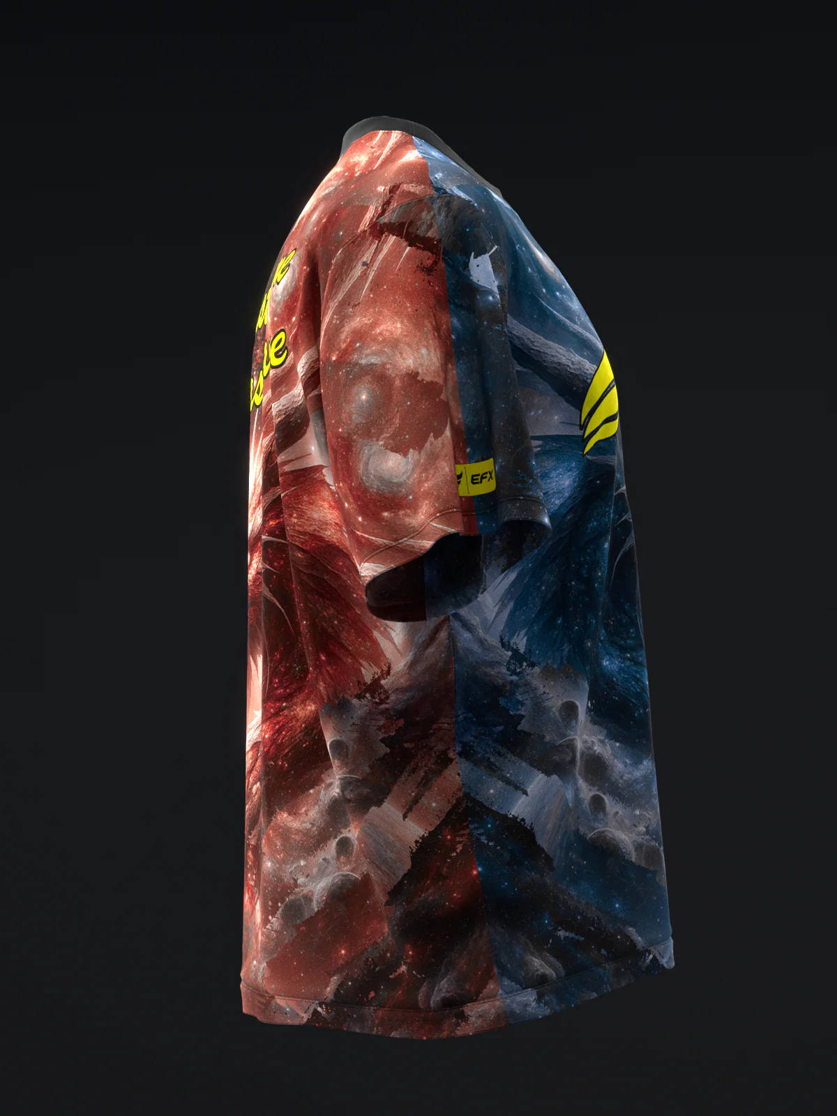 Double Dragon - Blue Red - Bowling Jersey - Image 4
