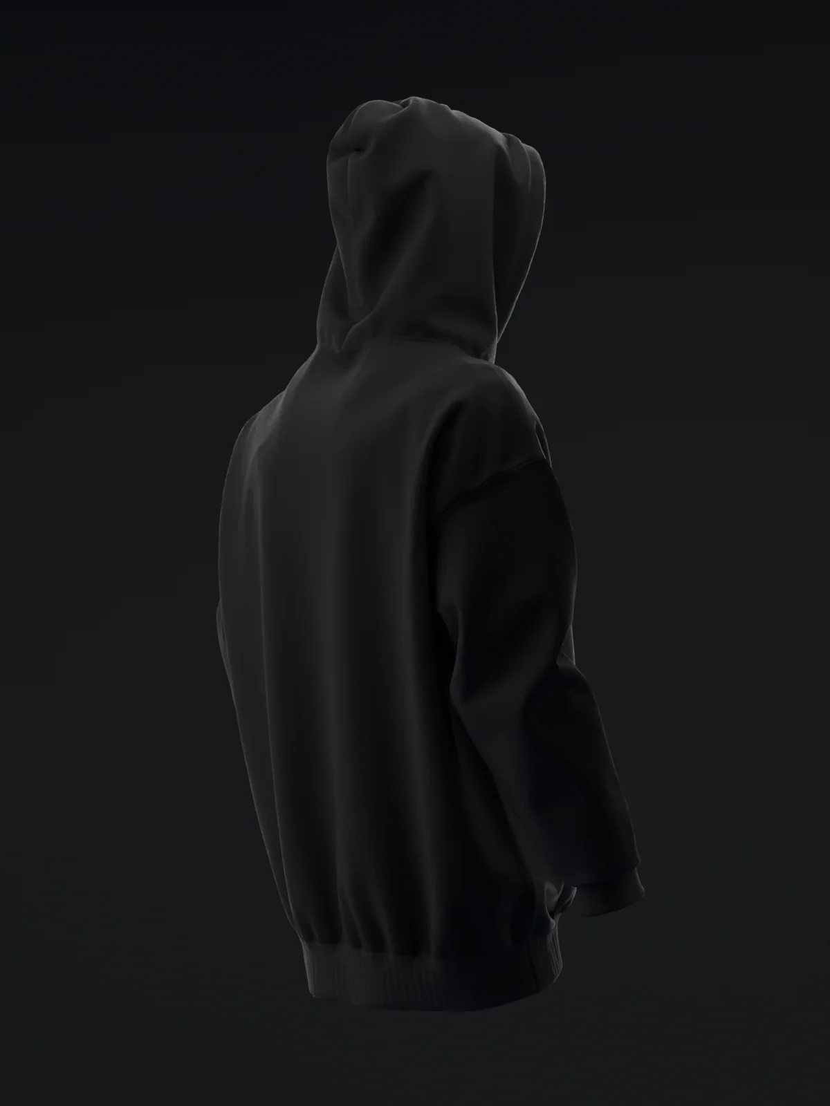 Team Drip - Black - Pullover Hoodie - Image 3