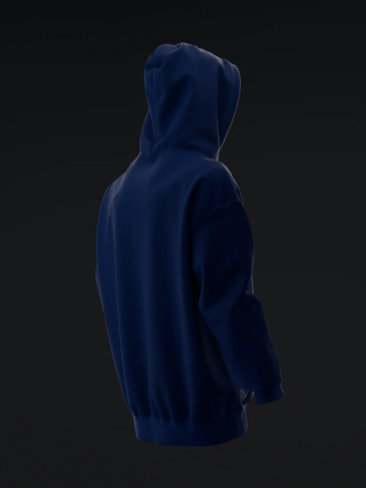 Team Drip - Navy - Pullover Hoodie - Image 3