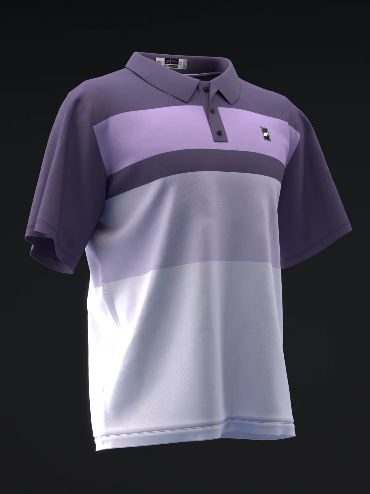 Fairways - Advantage Purple - Bowling Polo - Image 3
