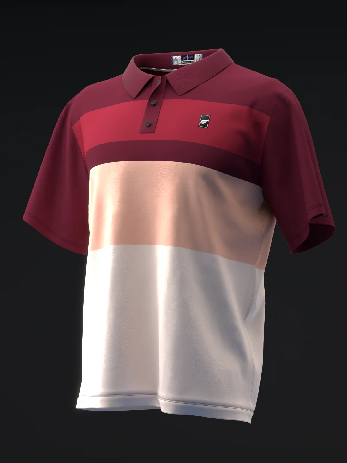 Fairways - Advantage Red - Bowling Polo
