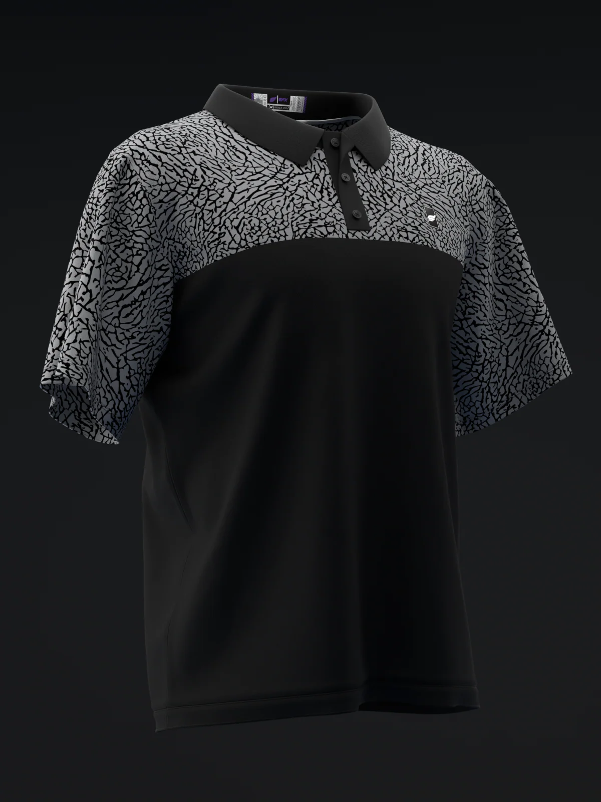 Fairways - Elephant Black - Bowling Polo - Image 3