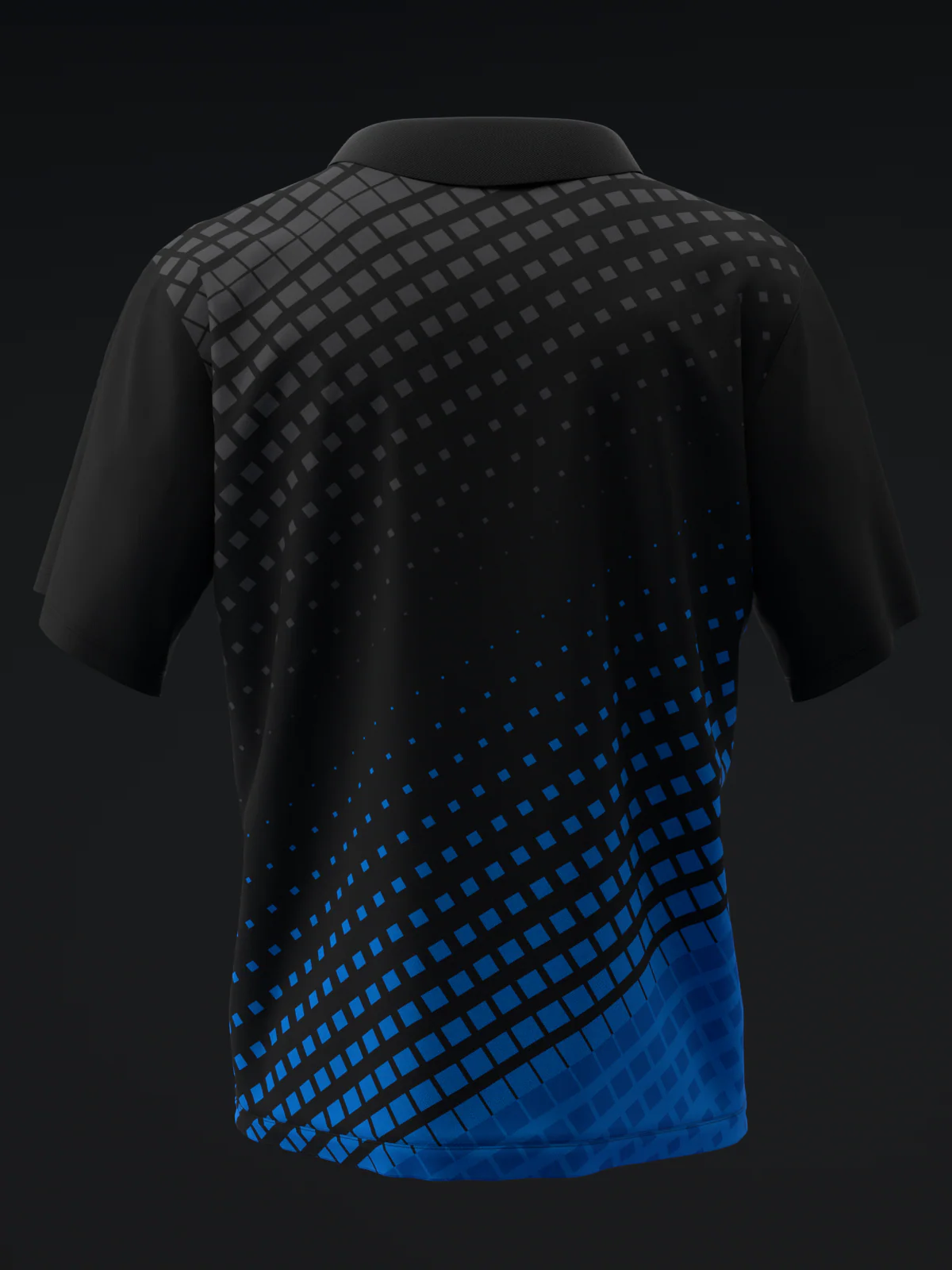Fairways - Halftoned Royal - Bowling Polo - Image 5