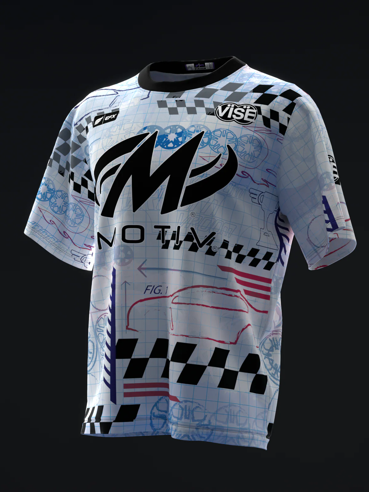 Fania Cobo 2024 - Chevy Sketch - Bowling Jersey