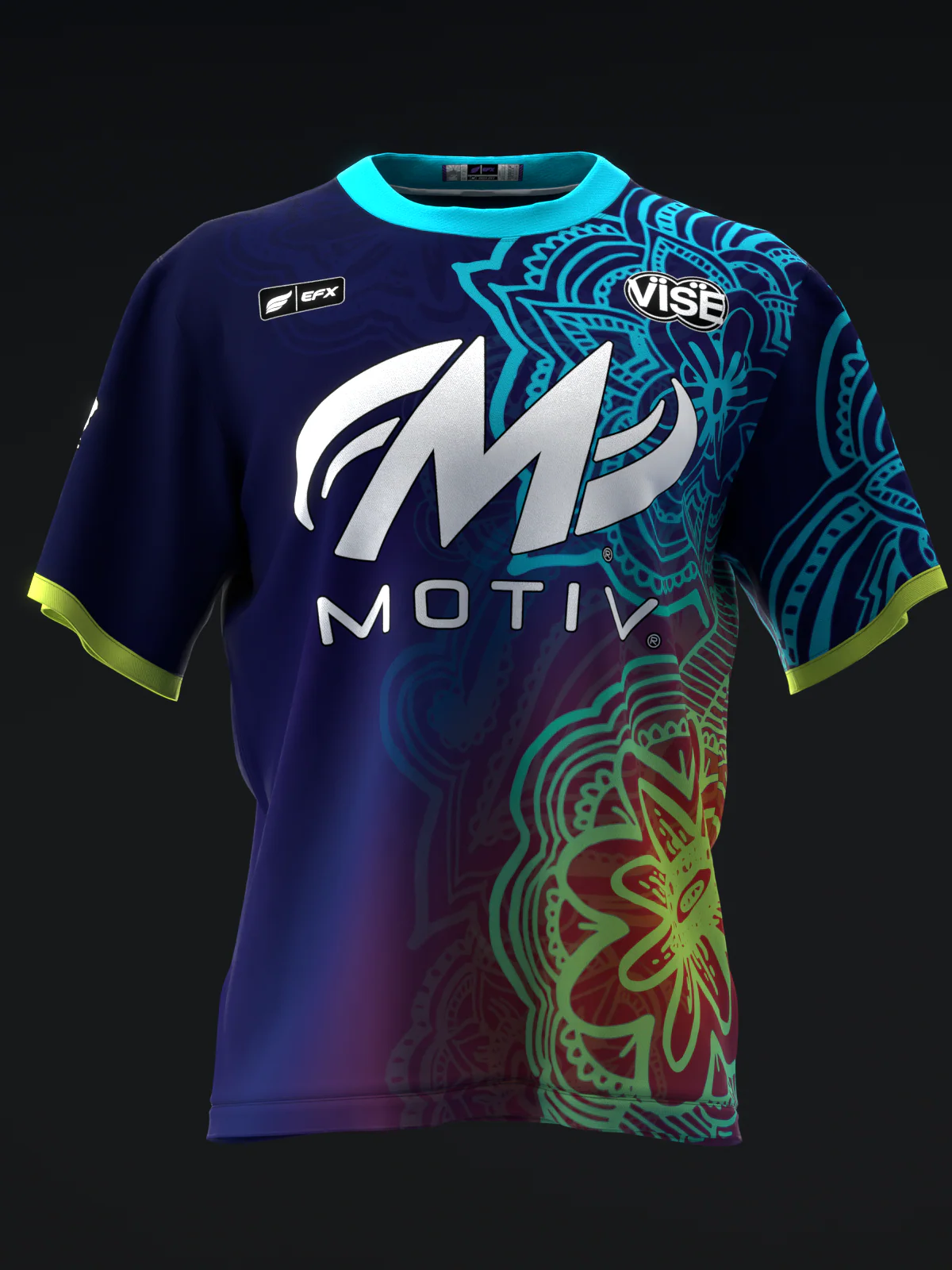 Fania Cobo 2024 - Gradient Garden - Bowling Jersey - Image 2