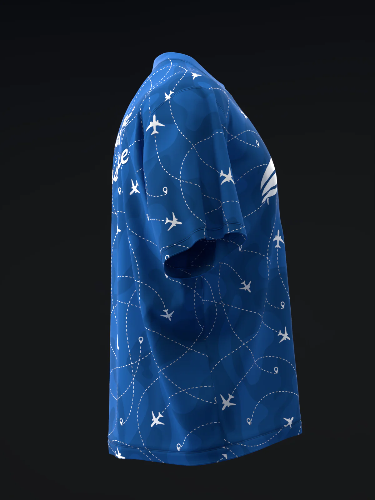 Final Boarding - Blue - Bowling Jersey - Image 4