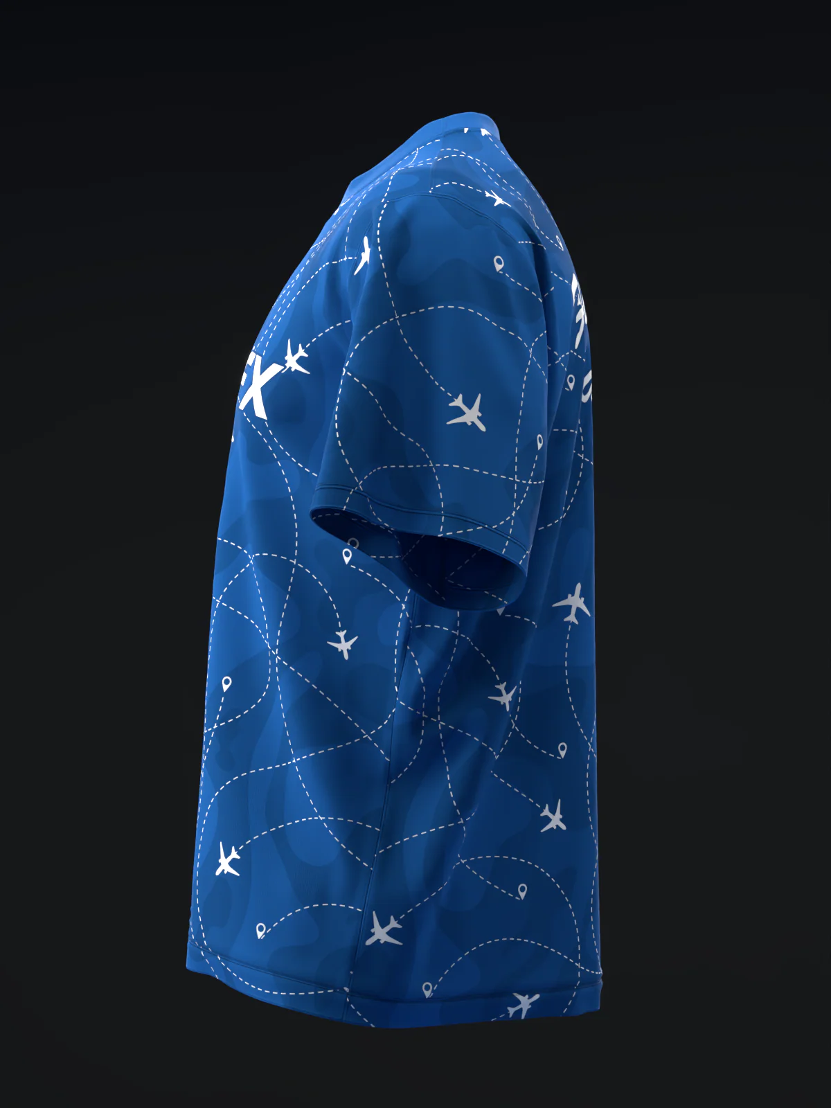 Final Boarding - Blue - Bowling Jersey - Image 6