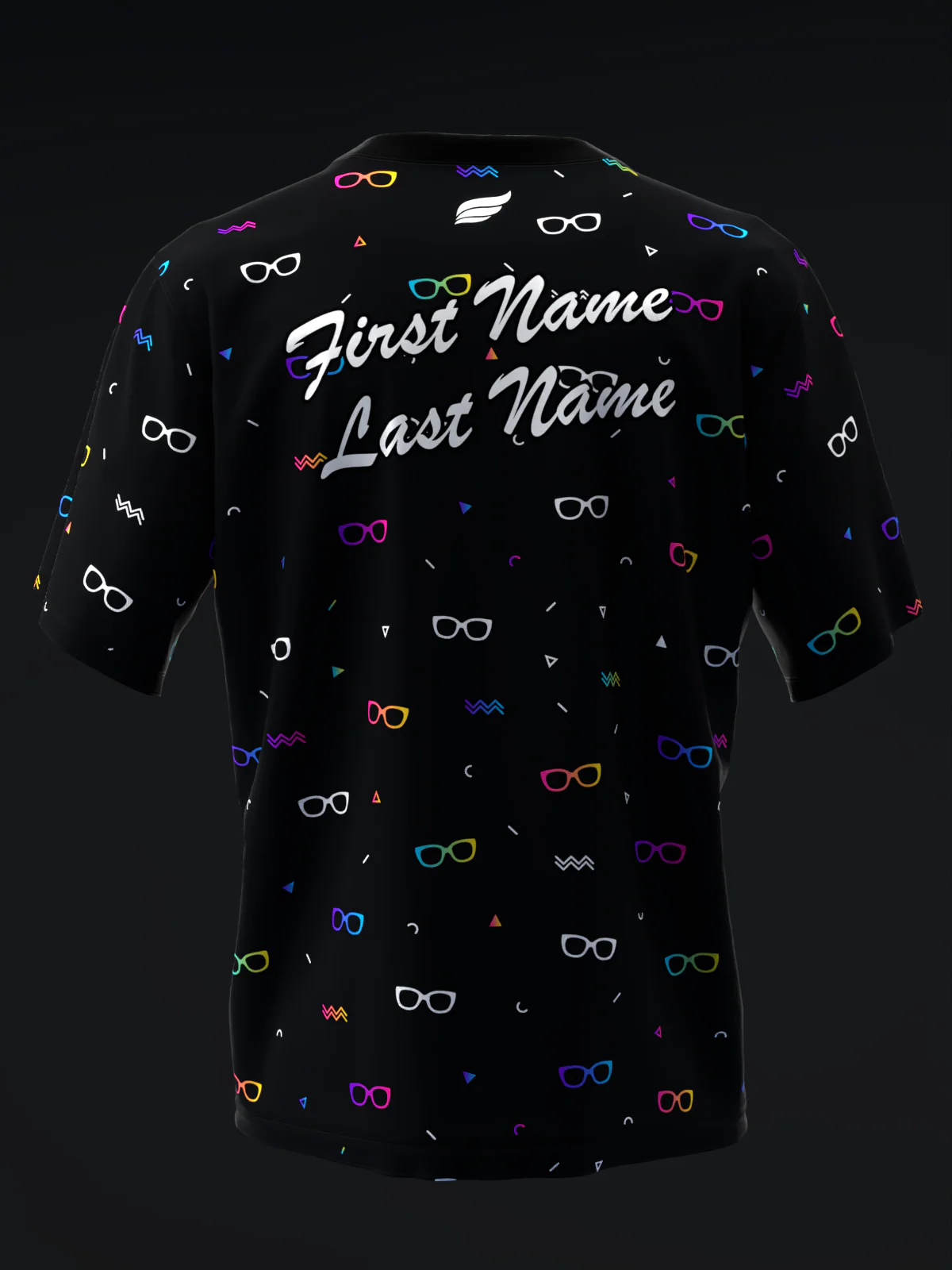 Fun Glasses - Neon - Bowling Jersey - Image 5