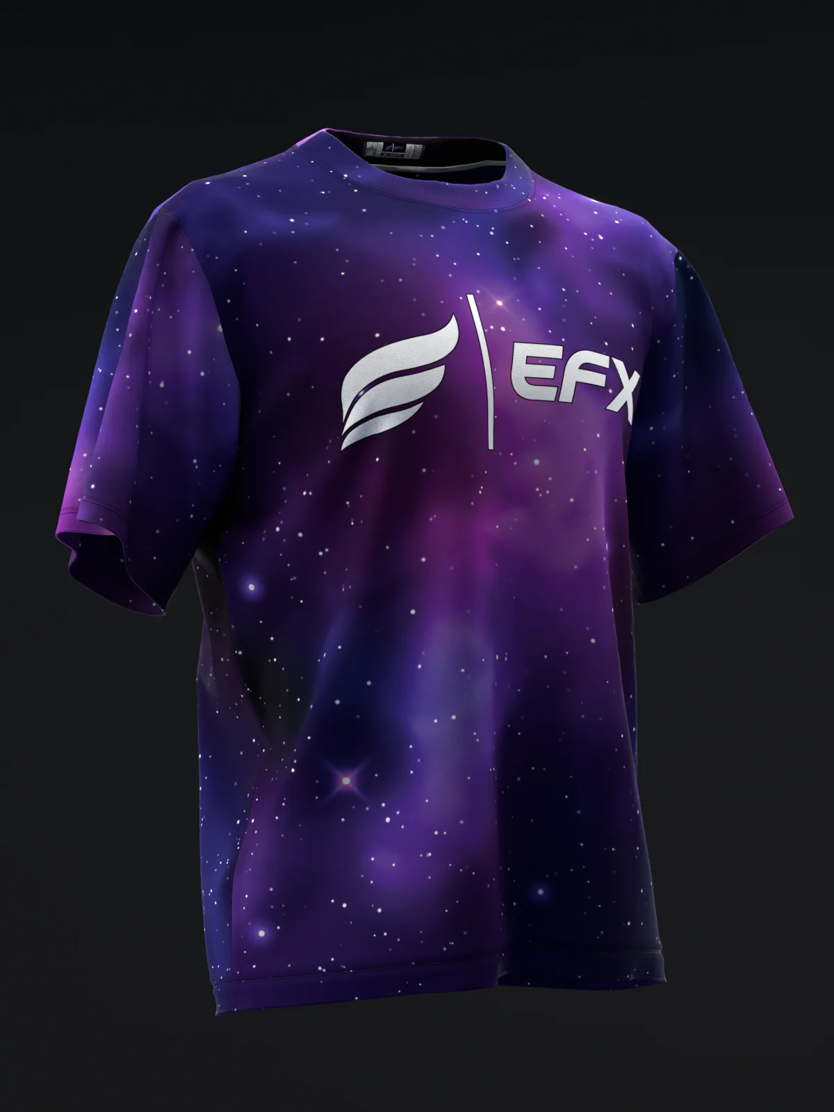 Galaxy - Purple - Bowling Jersey - Image 3