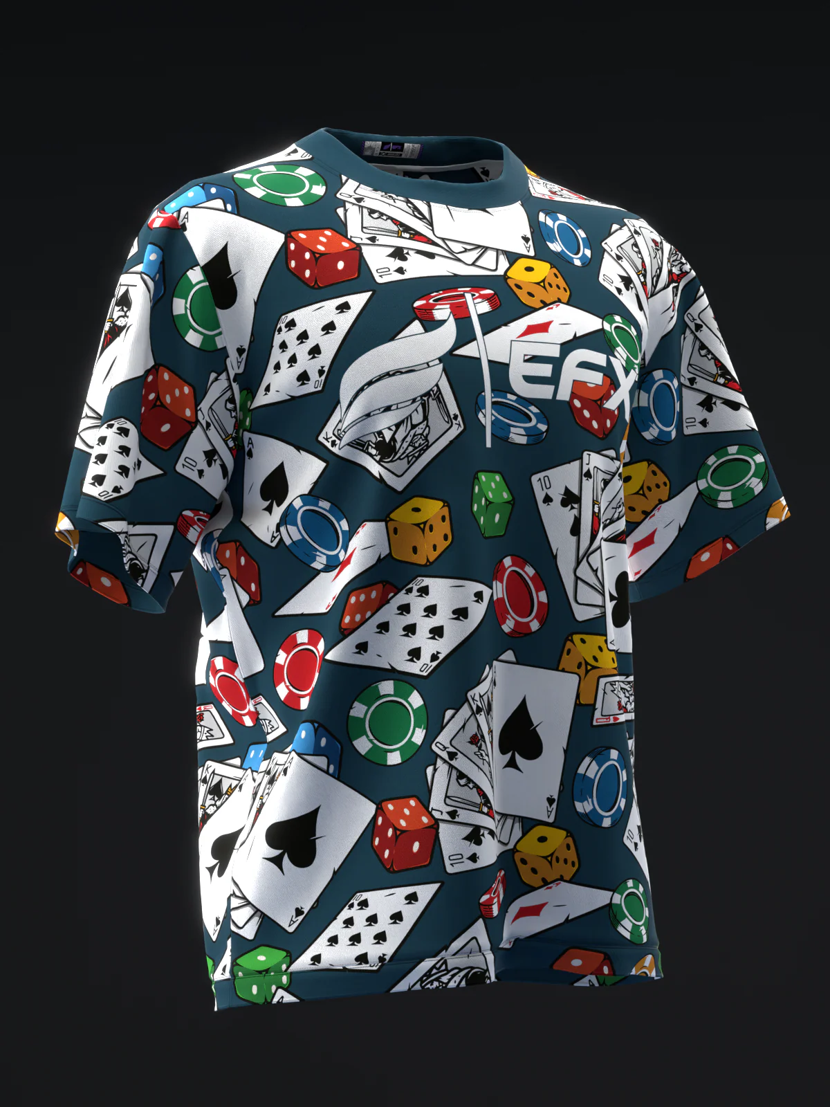 Gambling - Off Green - Bowling Jersey - Image 3