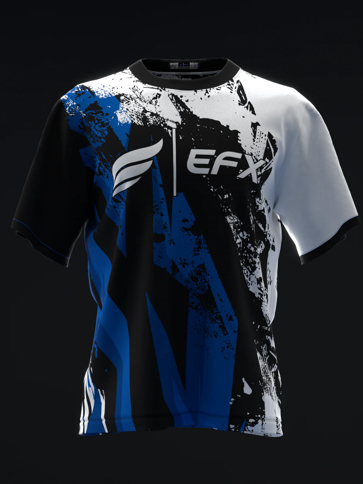 Grikes - Black White Blue - Bowling Jersey - Image 2