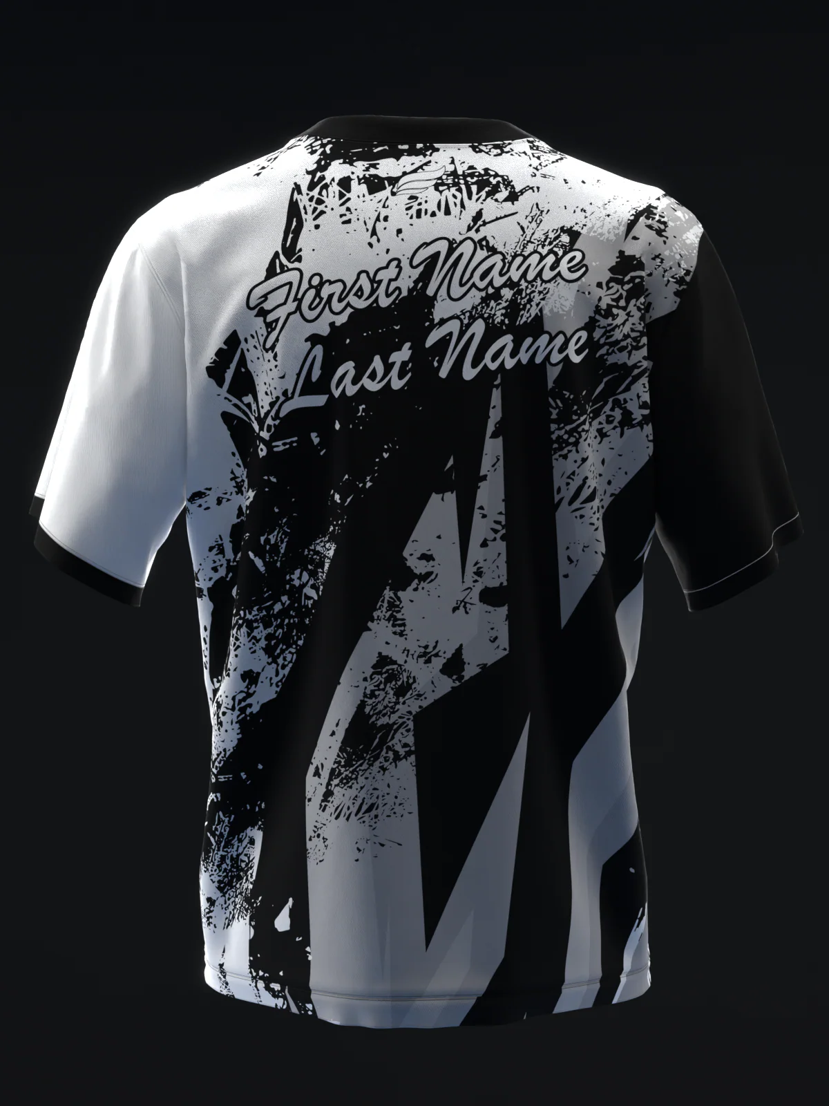 Grikes - Black White Gray - Bowling Jersey - Image 5