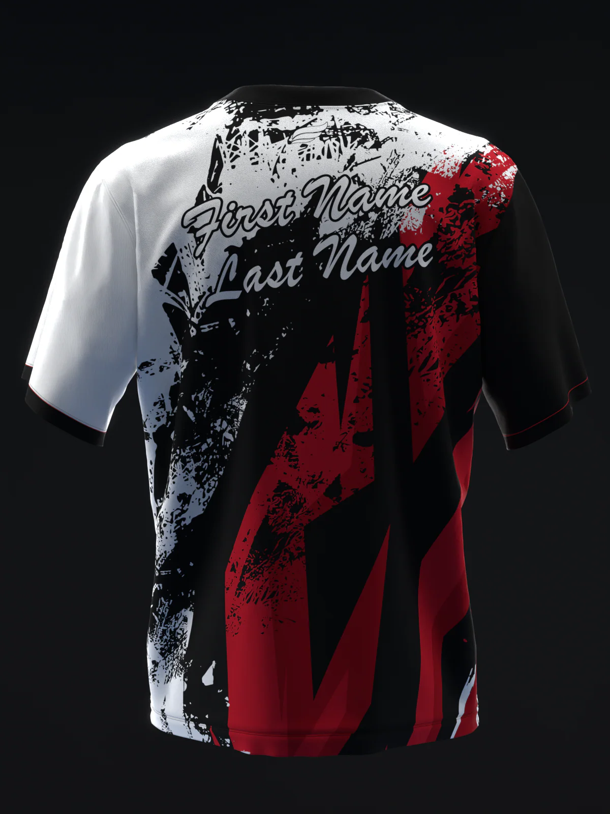 Grikes - Black White Red - Bowling Jersey - Image 5