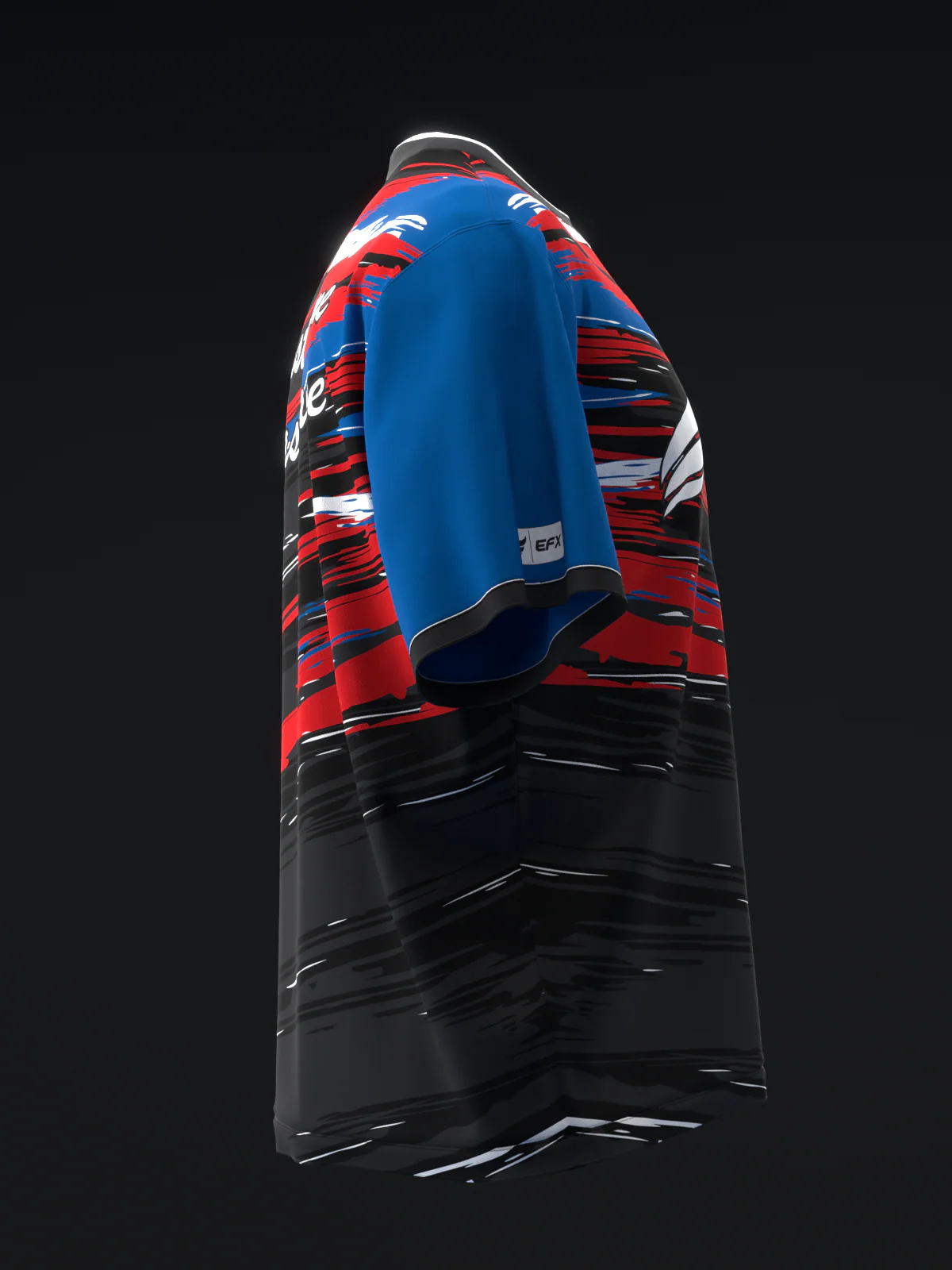 Hikari - Red Blue - Bowling Jersey - Image 4
