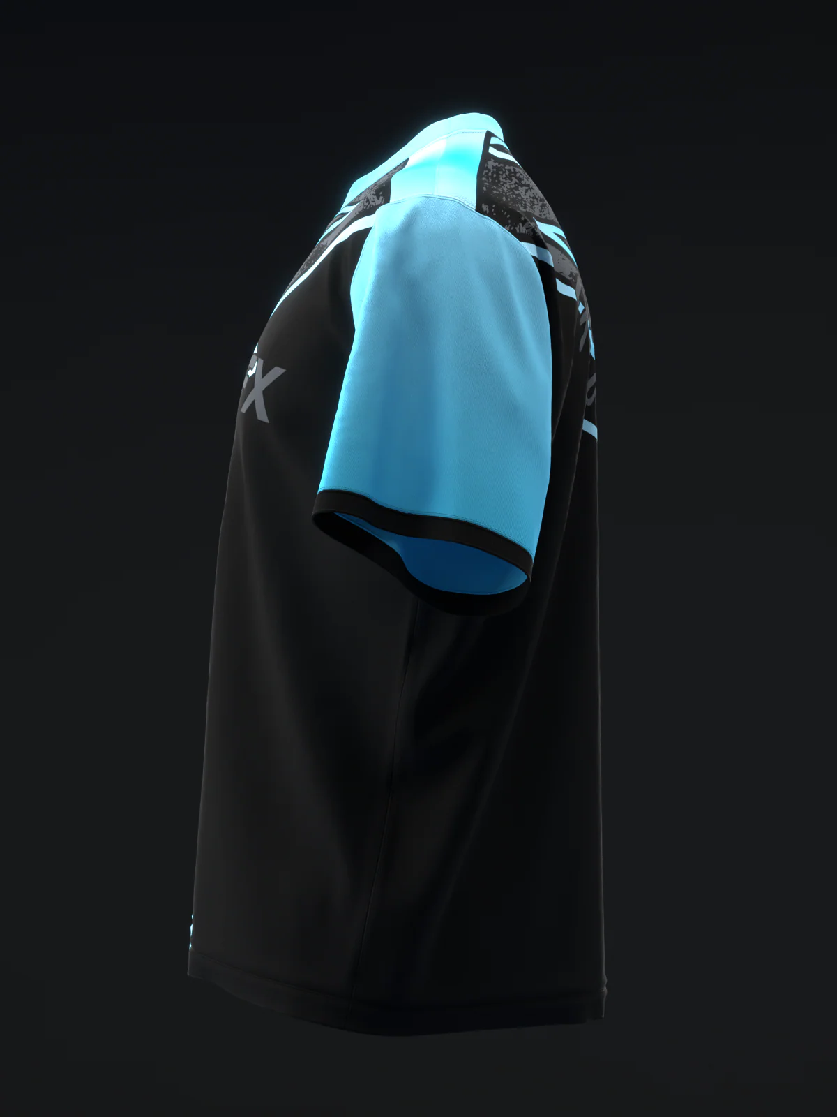 ISST Grange - Charcoal Blue - Bowling Jersey - Image 6