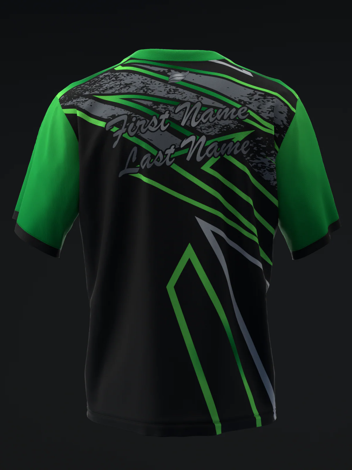 ISST Grange - Charcoal Green - Bowling Jersey - Image 5