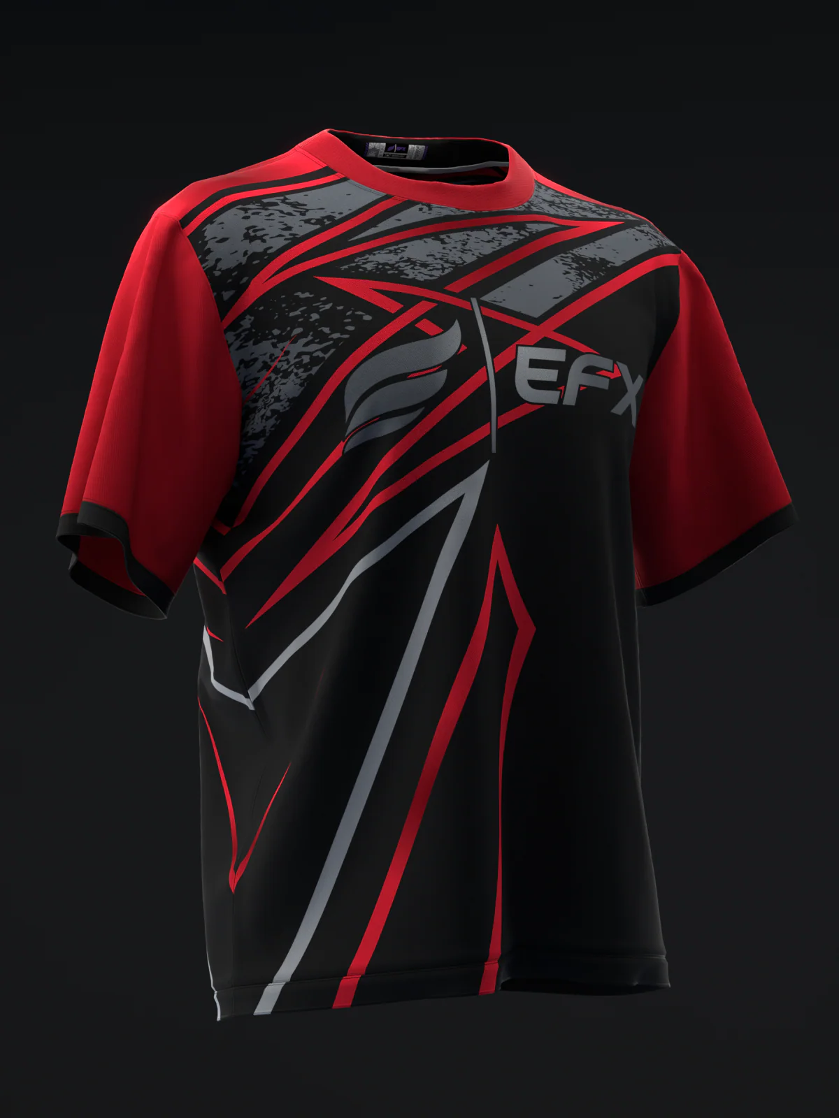 Grange - Charcoal Red - Bowling Jersey - Image 3