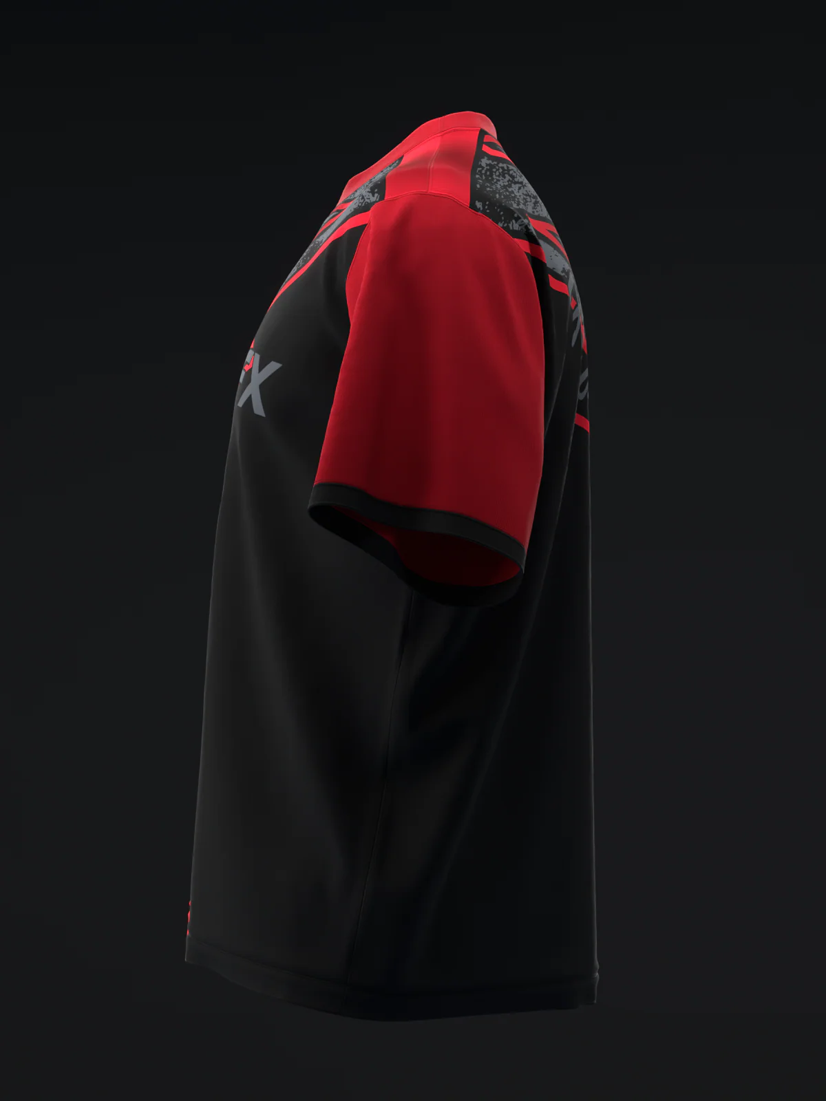 Grange - Charcoal Red - Bowling Jersey - Image 6