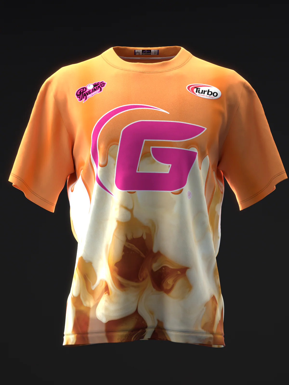 Jason Pavlinko 2025 - Duncan Orange - Bowling Jersey - Image 2