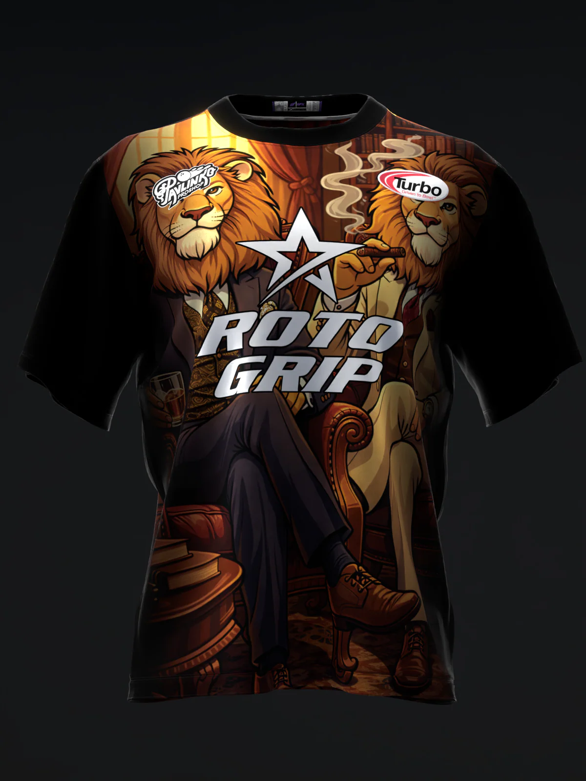 Jason Pavlinko 2026 - Fancy Lions - Bowling Jersey - Image 2
