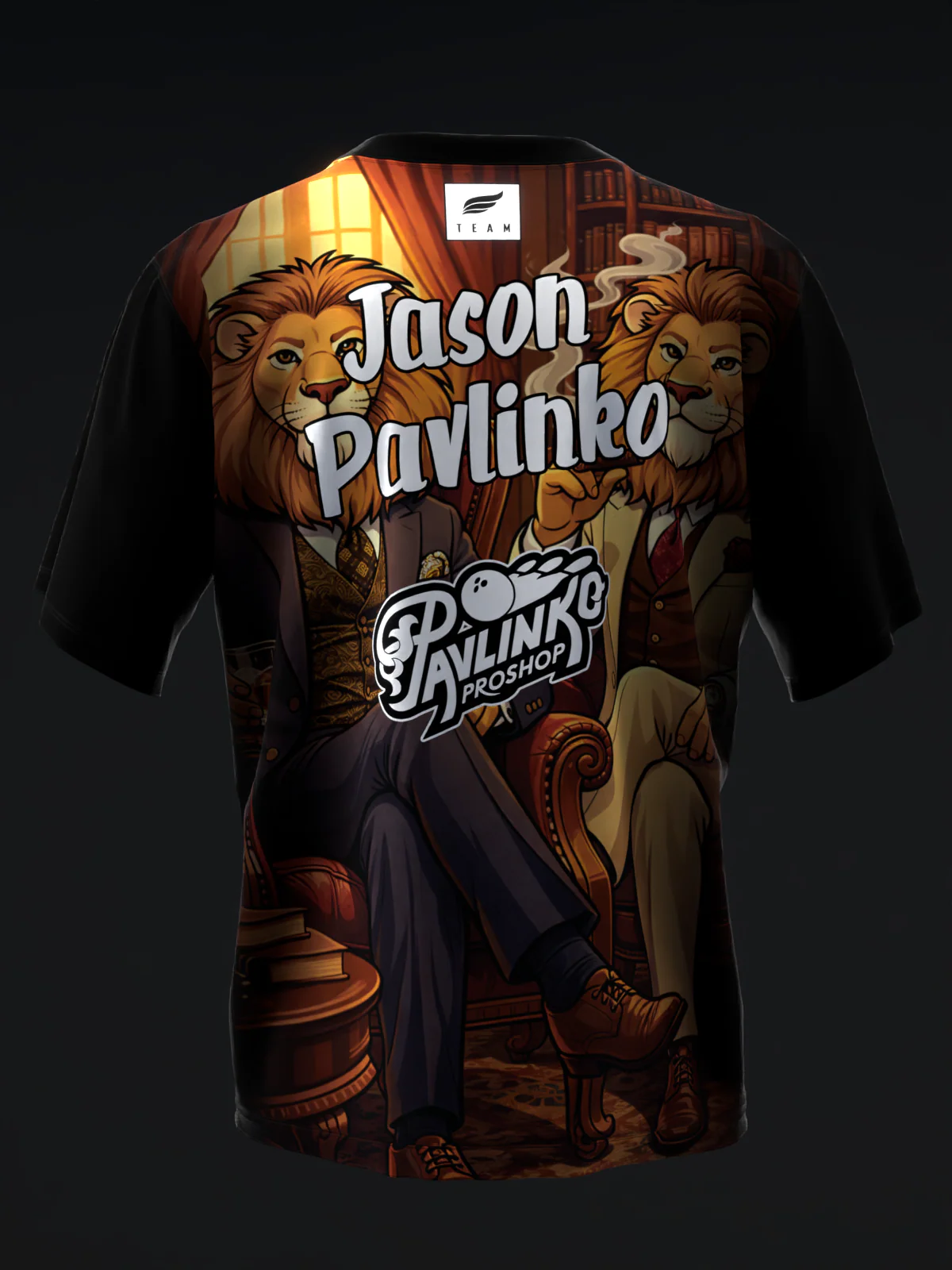 Jason Pavlinko 2026 - Fancy Lions - Bowling Jersey - Image 5