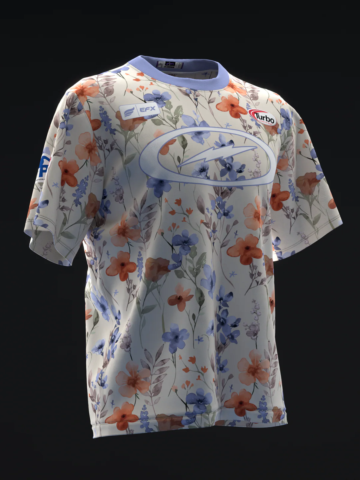 Jillian Martin 2026 - Floral Pattern BT - Bowling Jersey - Image 3