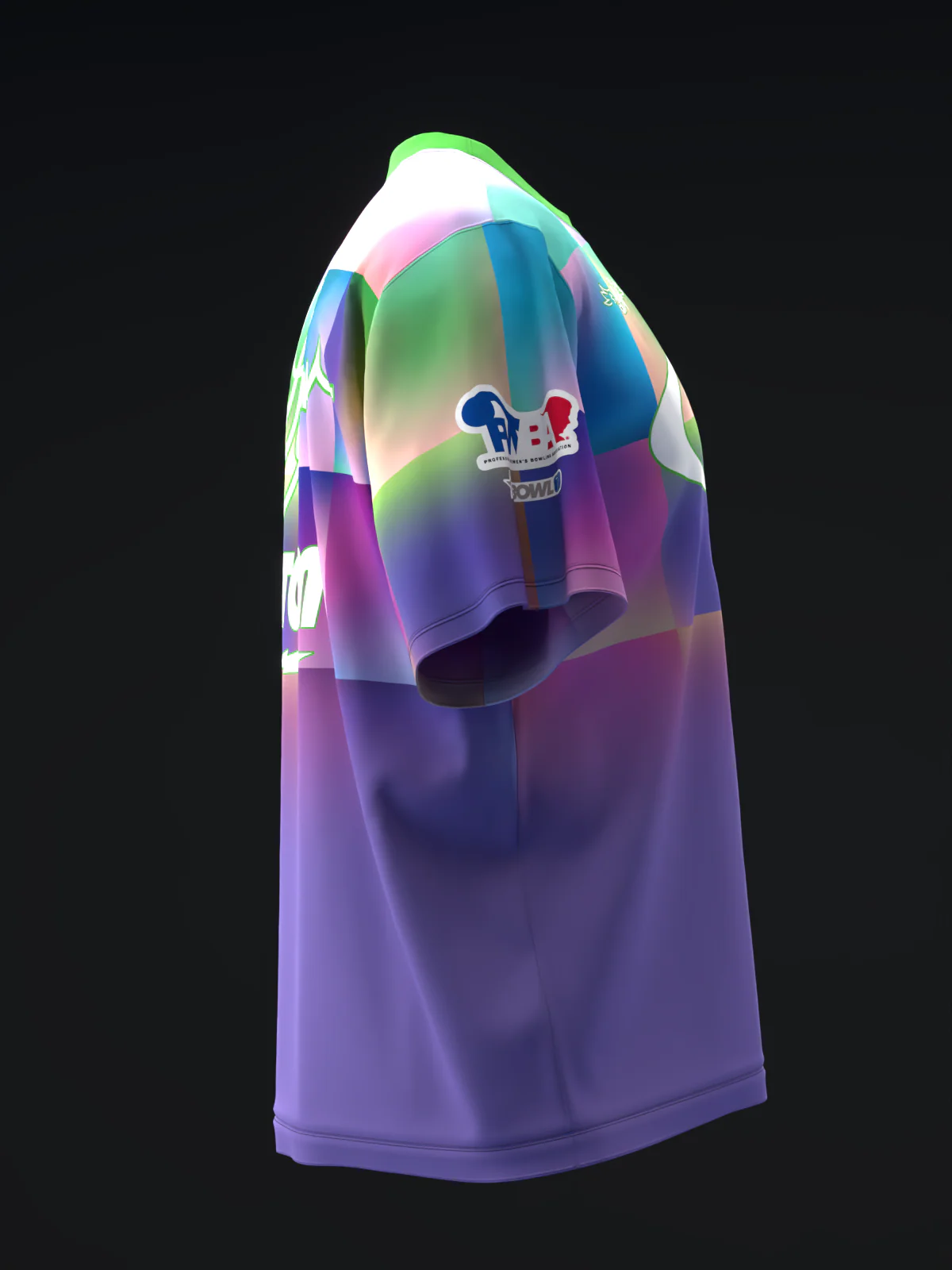 Jodi Woessner 2026 - Abstract Squares PG - Bowling Jersey - Image 4
