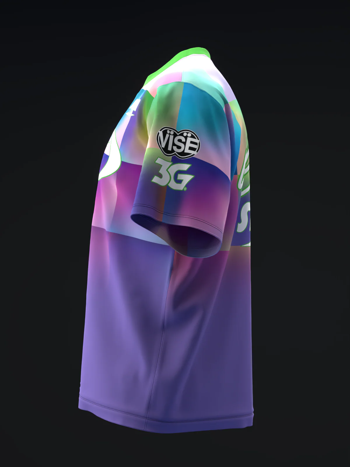 Jodi Woessner 2026 - Abstract Squares PG - Bowling Jersey - Image 6