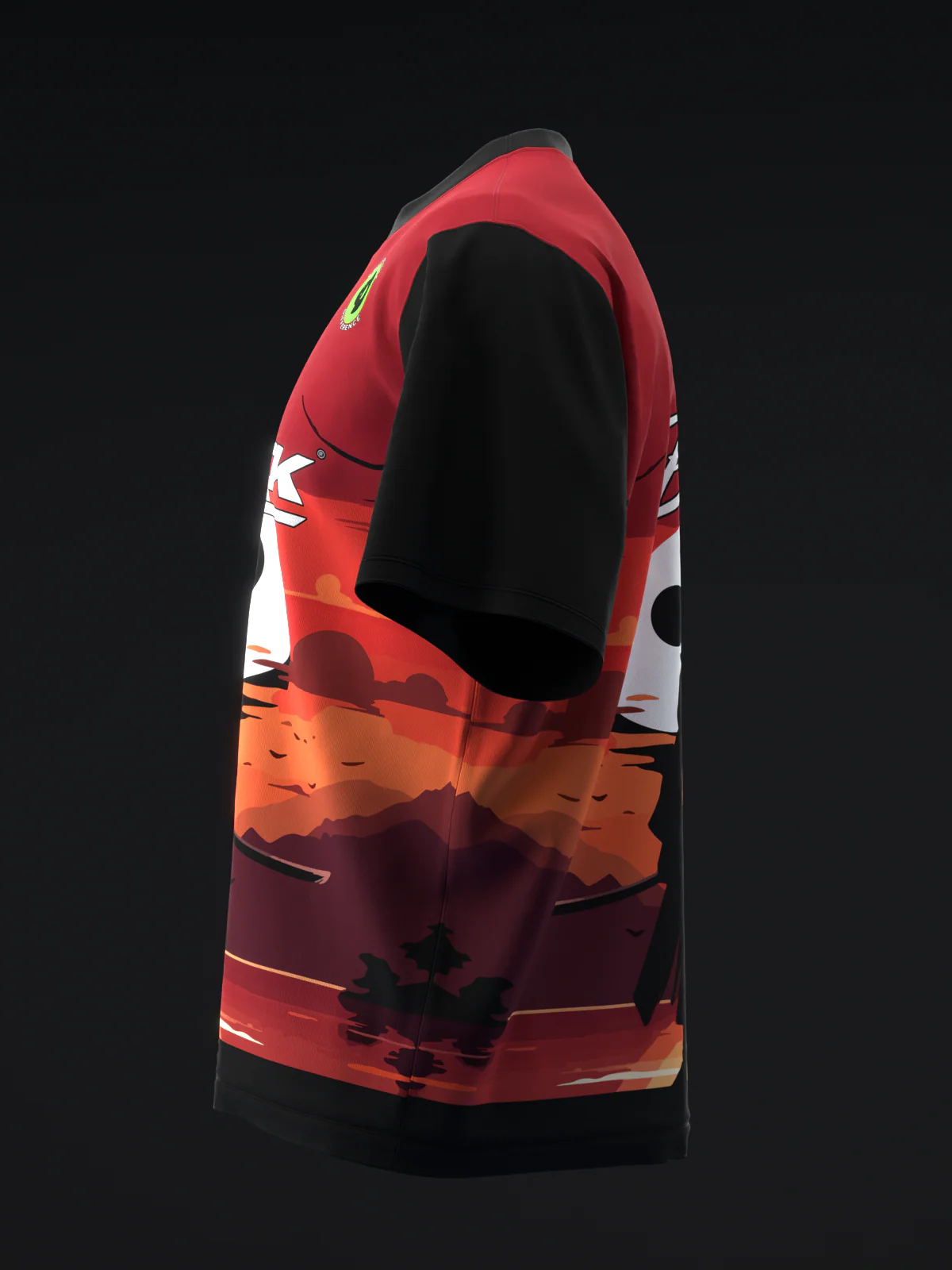 Kim Bolleby 2024 - Samurai Sunset - Bowling Jersey - Image 6