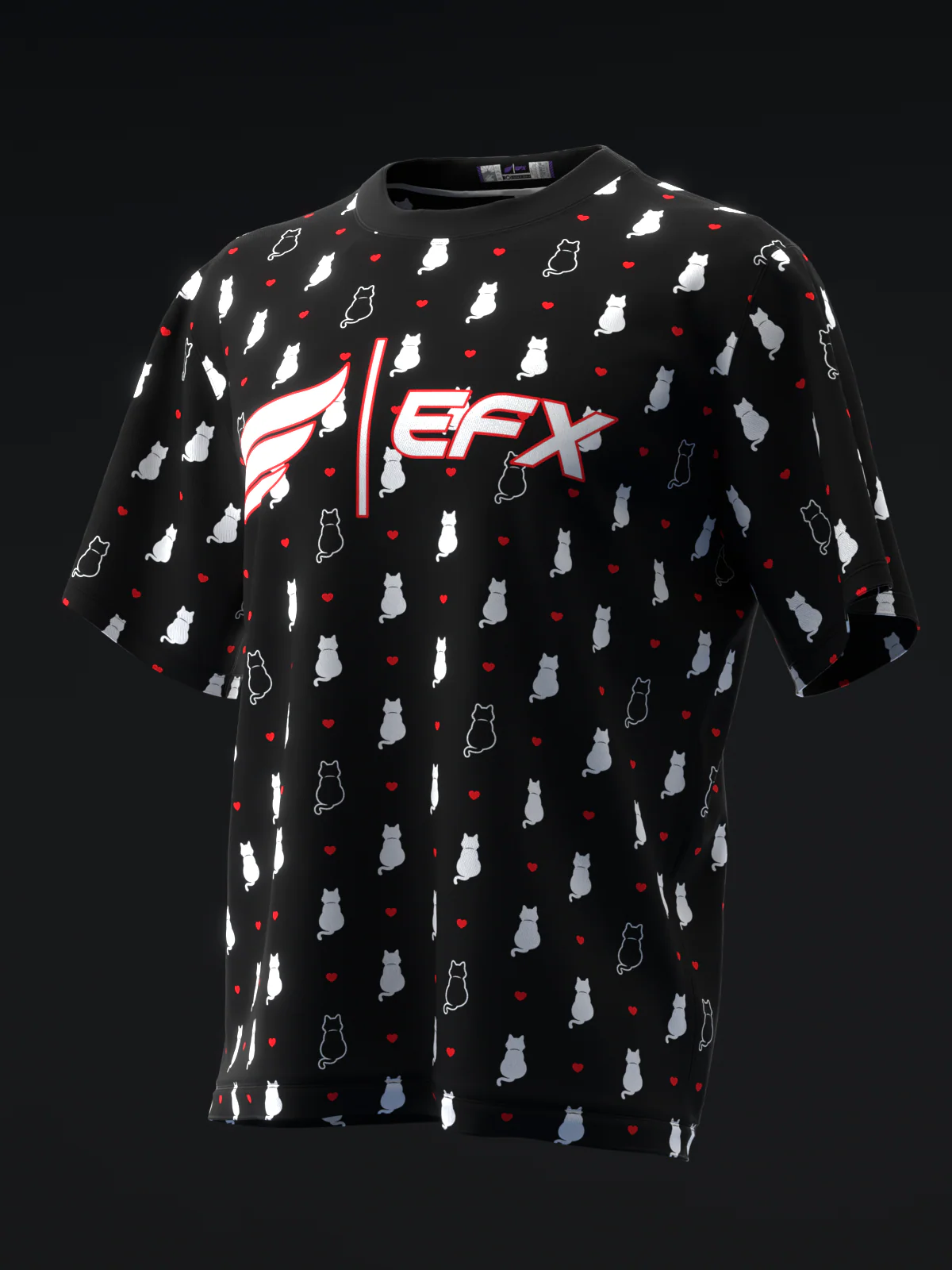 Kitty Love - Black - Bowling Jersey