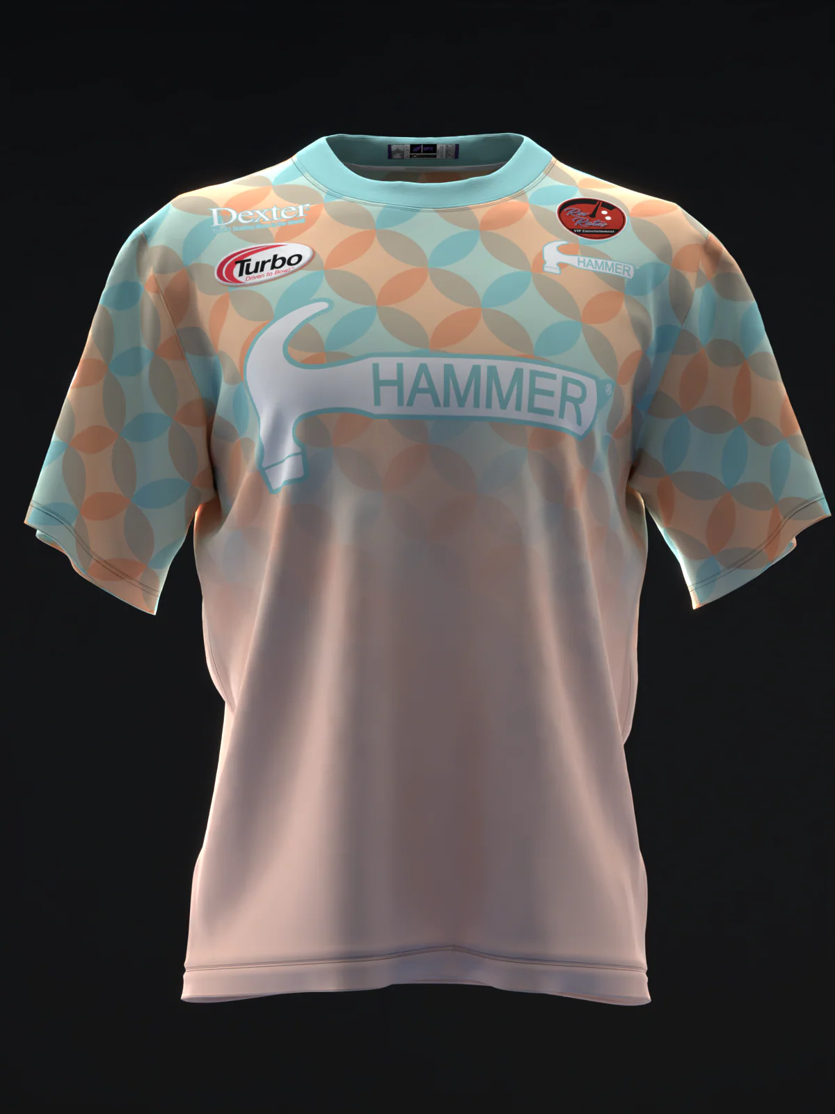 Lauren Russo 2026 - Geo Retro Pastel - Bowling Jersey - Image 2