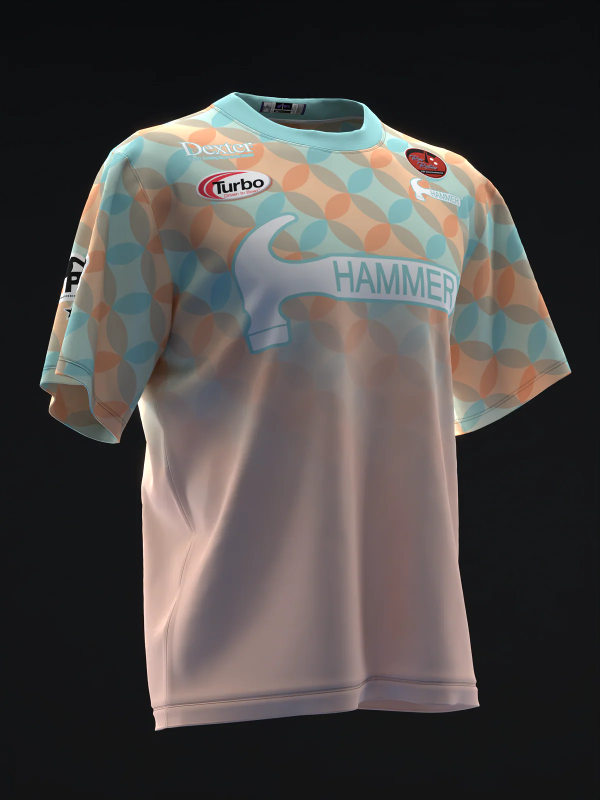 Lauren Russo 2026 - Geo Retro Pastel - Bowling Jersey - Image 3