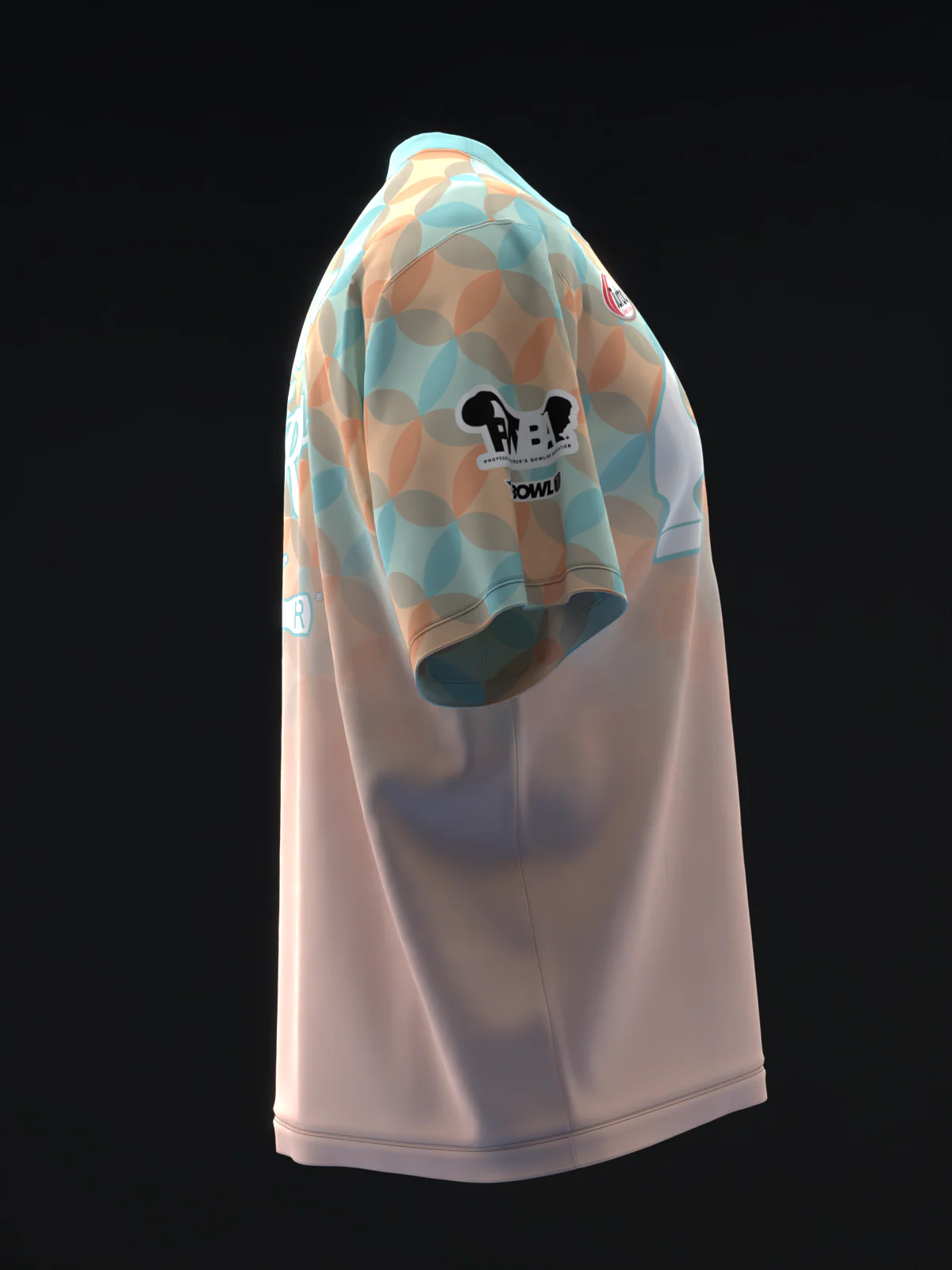Lauren Russo 2026 - Geo Retro Pastel - Bowling Jersey - Image 4