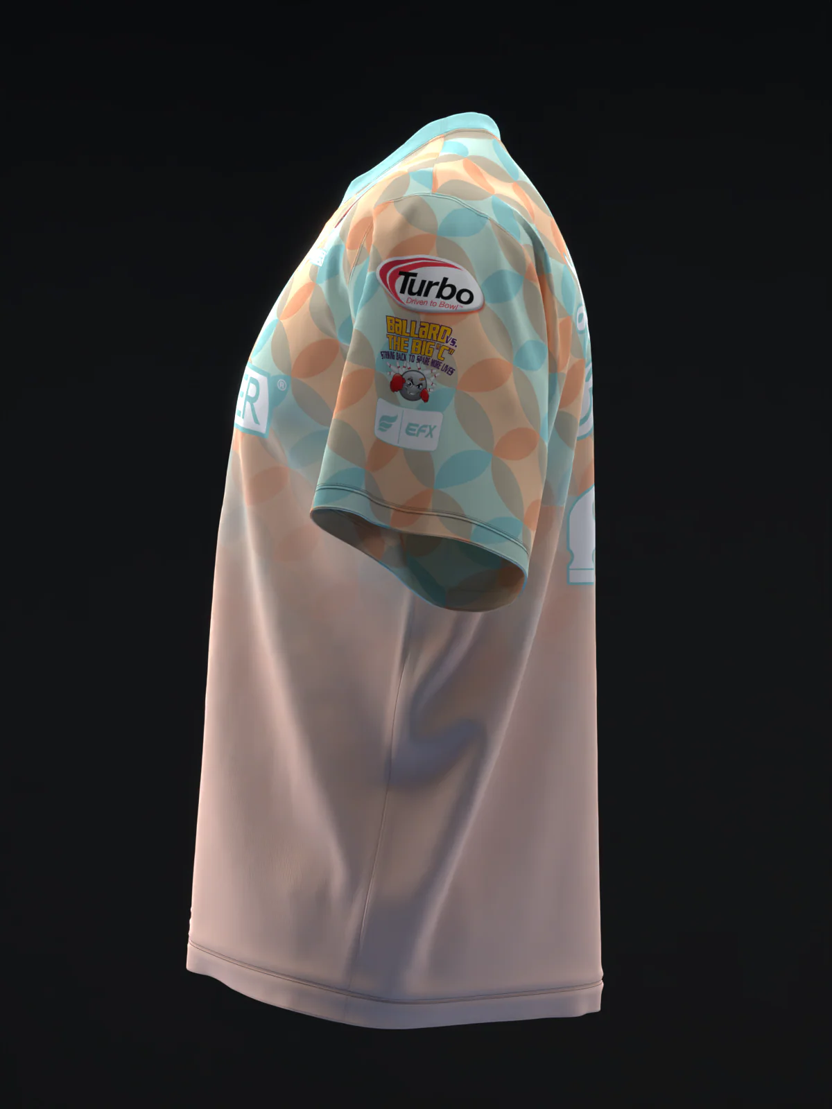Lauren Russo 2026 - Geo Retro Pastel - Bowling Jersey - Image 6