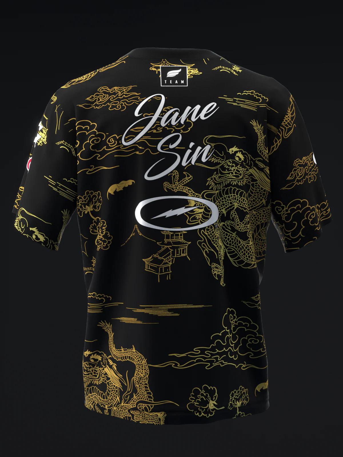 Li Jane Sin 2025 - Dragon Sky - Bowling Jersey - Image 5