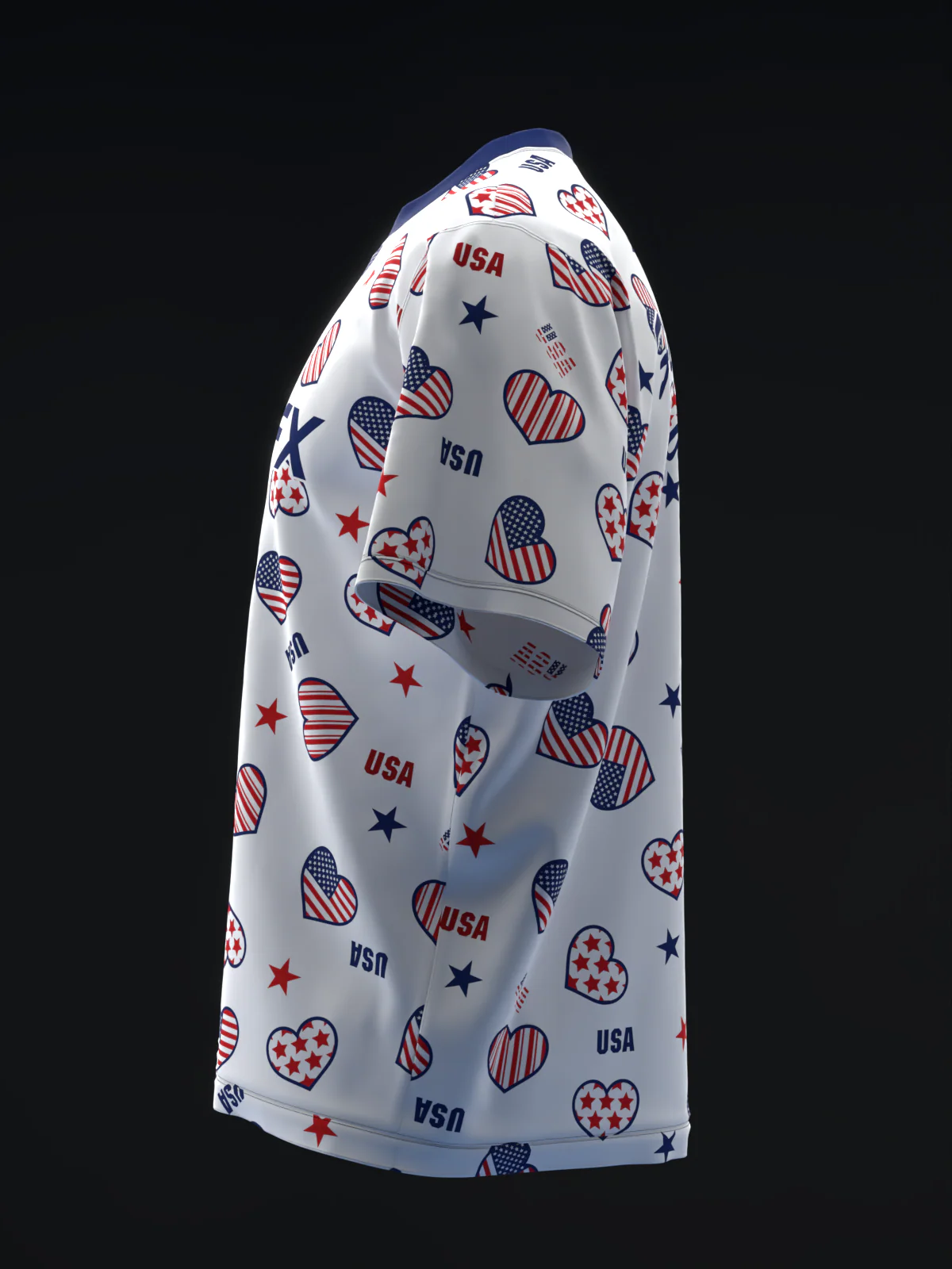 Liberty Love - RWB - Bowling Jersey - Image 6